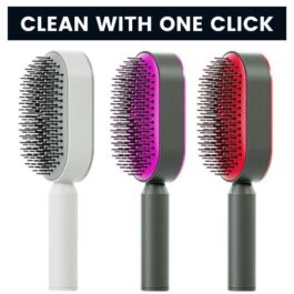 Self Cleaning Hair Brush